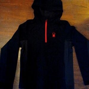 NWT Spyder 1/4 Zip Active Sport Pullover Hoodie